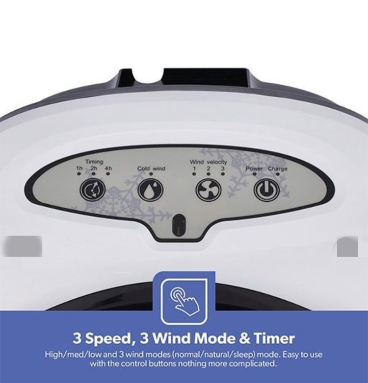 کولر آبی شارژی پرتابل تلیونیکس مدل TAC3401