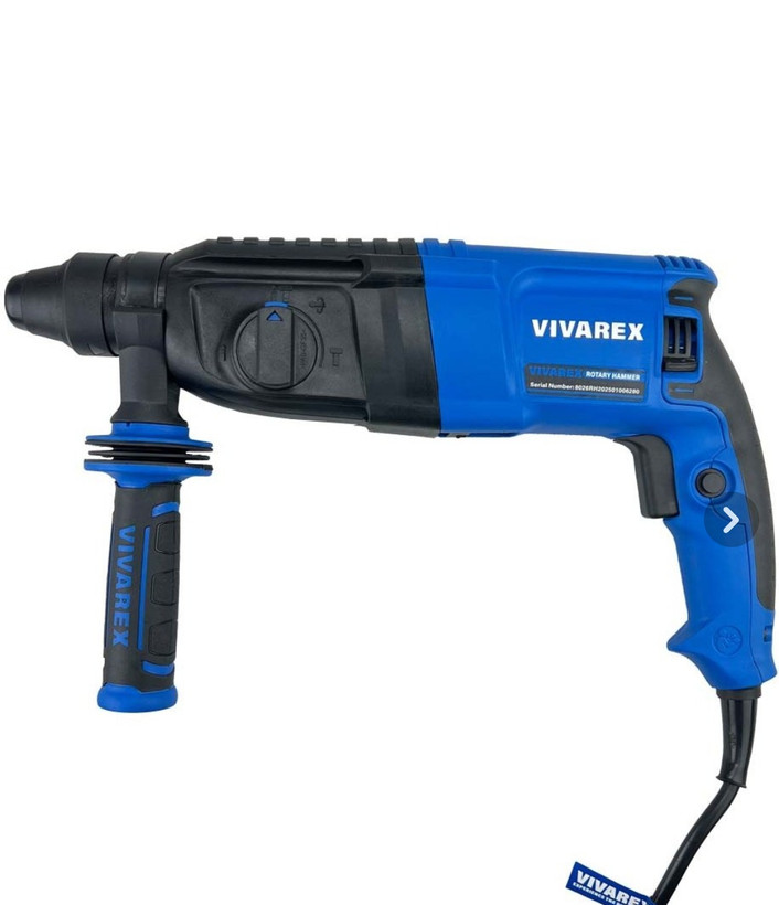 دریل بتن کن ویوارکس مدل VR8026-RH ظرفیت ۳ کیلوگرم چهار شیار گارانتی یکساله شرکت ویوارکس