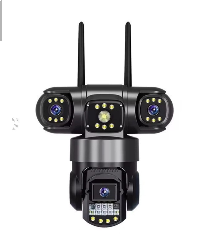 دوربین سیمکارتی ۳ لنز چرخشی V380 Pro بدون نقطه کور
